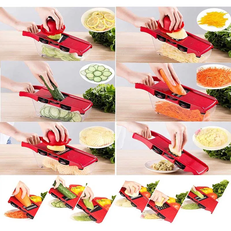 Multi function кухонные принадлежности для овощей резак моркови картофель Shred салат