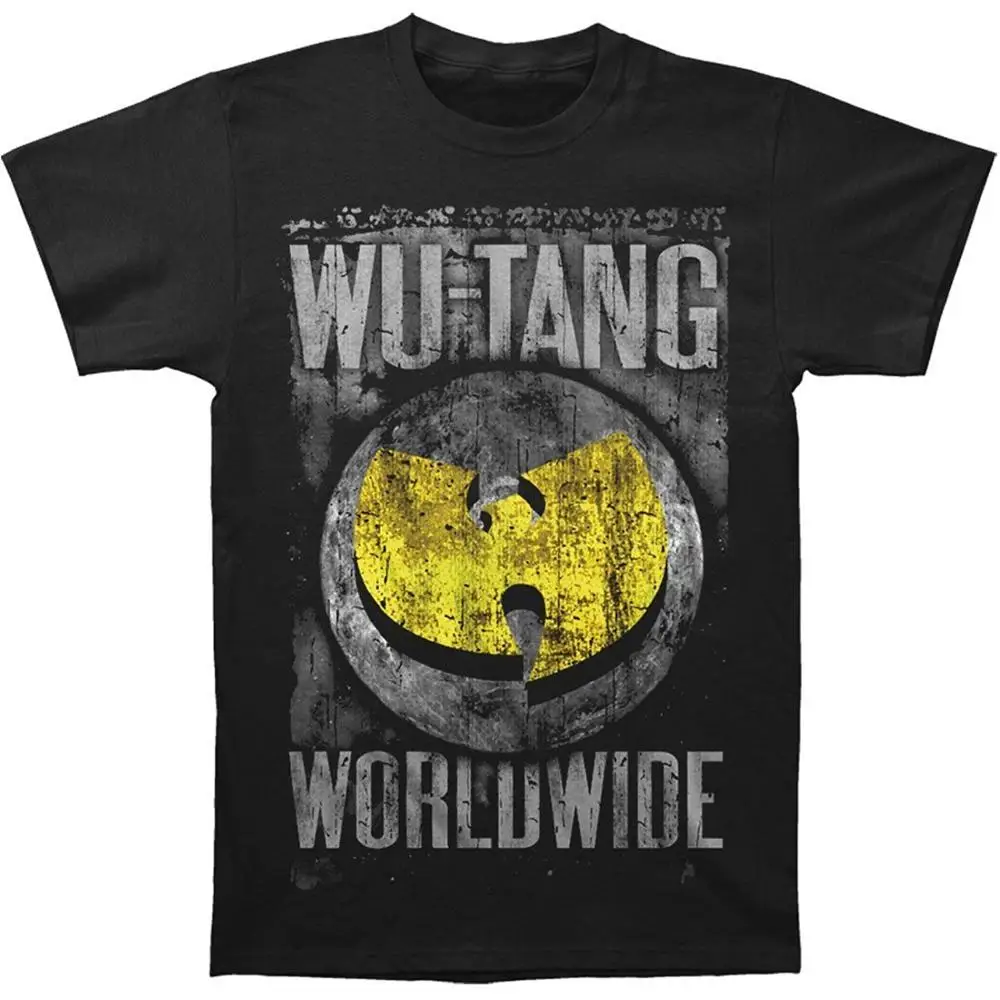 Для мужчин модная футболка мужчин's с короткими рукавами забавная Wu Tang Clan
