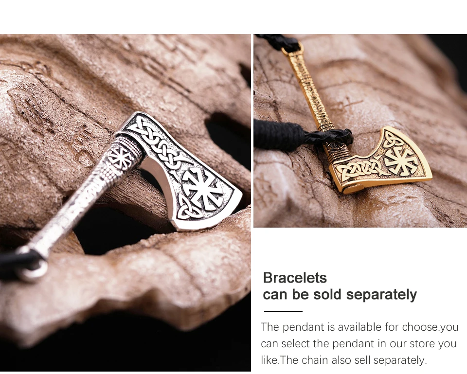 Dawapara Viking Axe ювелирные изделия славянский Коловрат троица символ кожаный браслет для мужчин