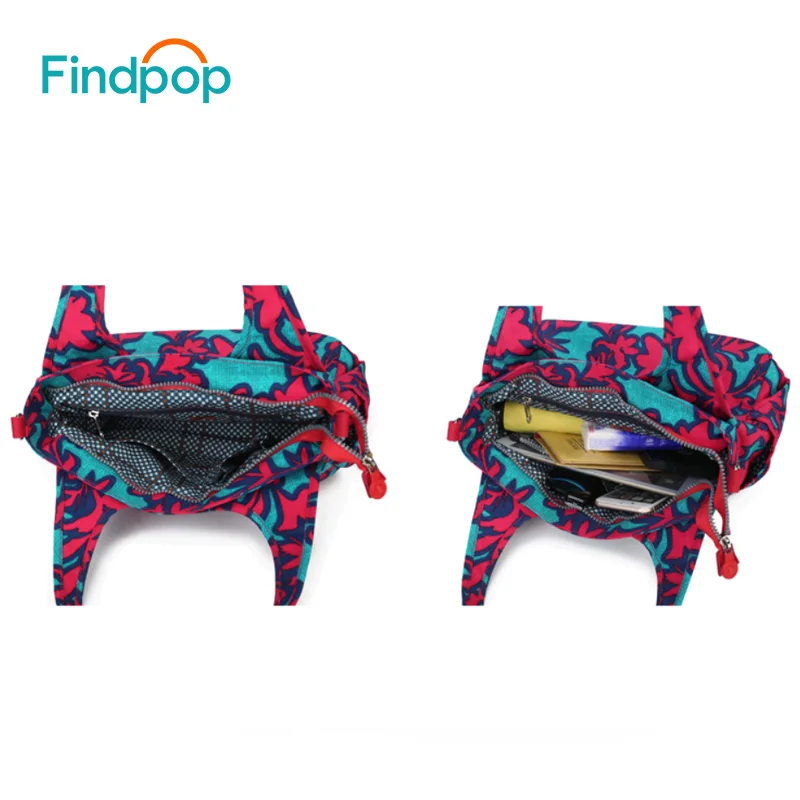 Сумка Findpop женские сумки-мессенджеры с цветочным принтом модные повседневные