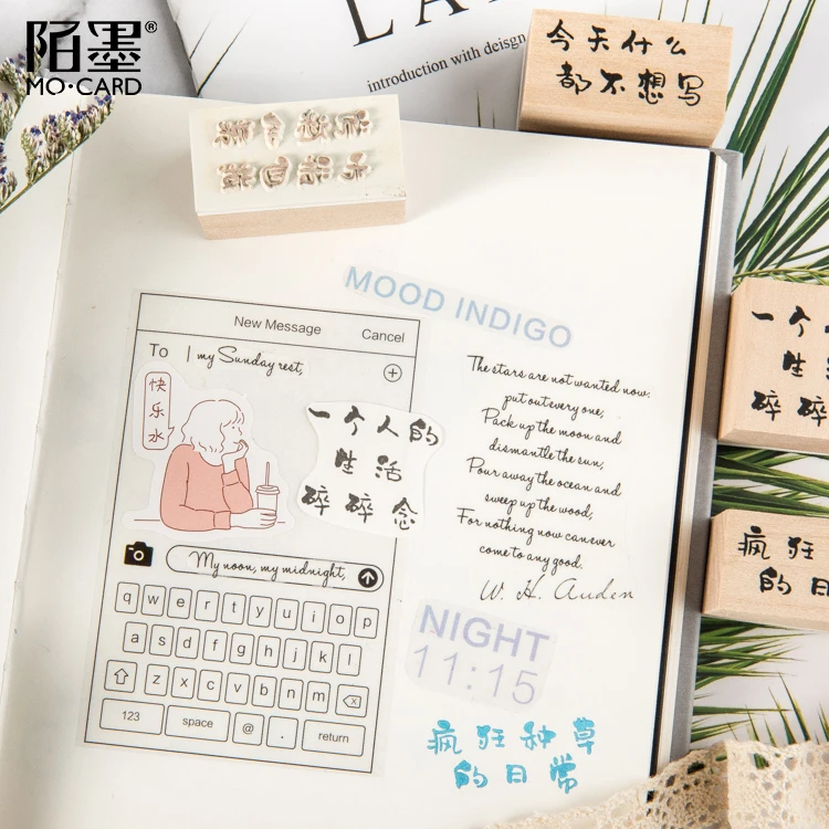 1 шт. ручная ежедневная DIY Милая Ретро Веселая печать альбом дневник календарь