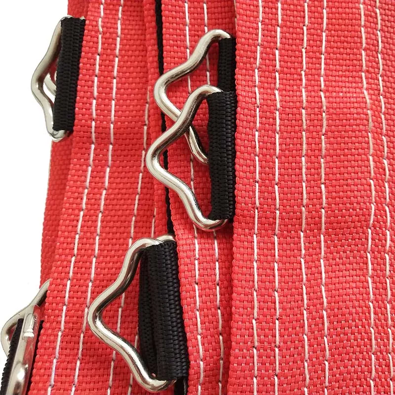 Red Bungee Mat Горячая прямоугольник прыжки мат дети банджи мат-батут - Цвет: Red Bungee Mat