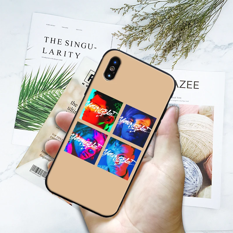 5 seconds of summer youngblood 5SOS TPU Мягкий силиконовый чехол для телефона, чехол для iPhone 5 5S Se 6 6s 7 8 Plus X XR XS MAX