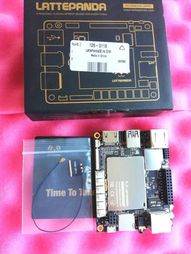 Для DFRobot Lattepanda 2G/32G Совет по развитию Intel Win10 x5 Z8300 4G/64GB| |