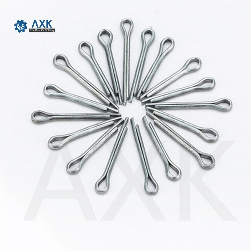 

Plate Elastic Cotter Pin Steel 10/12/16/20/25/30/35/40mm M2.5/m3 50pcs M2 M3 Link Split With Inc U Shape Open Material Carbon