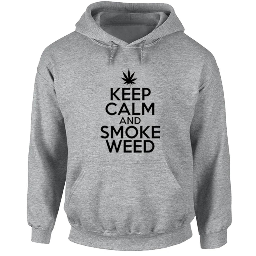 Bring Me The Horizon толстовки рок группы Men Women Boy Girl KEEP CALM AND SMOKE свитшот с травкой пуловер