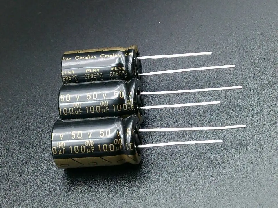 

2020 hot sale 10pcs/30pcs New ELNA ROA Cerafine 100uF/50V authentic audio electrolytic capacitors free shipping