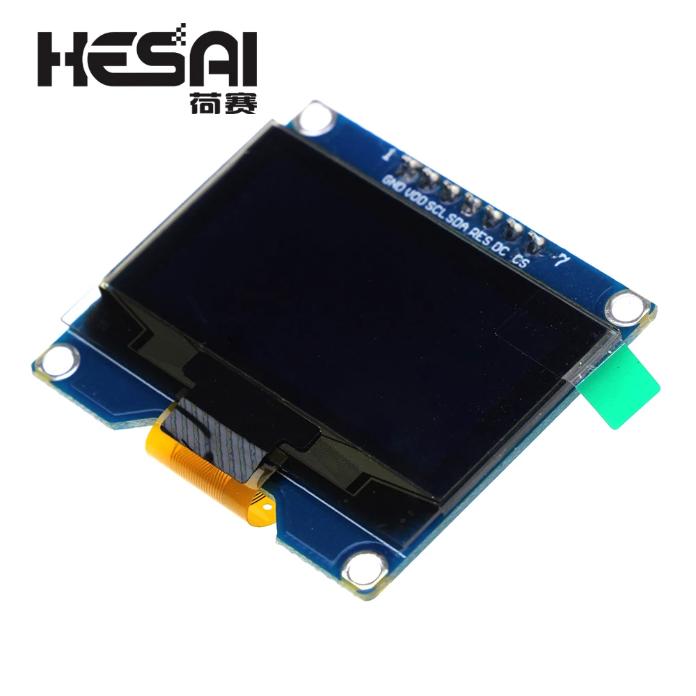 1,54 дюймов белый OLED дисплей модуль 128x64 SPI интерфейс OLED экран Плата 3,3-5 в UART для arduino Diy Kit