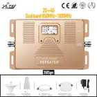 Высшее качество! Real Smart 2G, 3G, 4G усилитель! Двухдиапазонный 8501800 МГц, комплект ретранслятора усилителя сотовой связи с большим покрытием