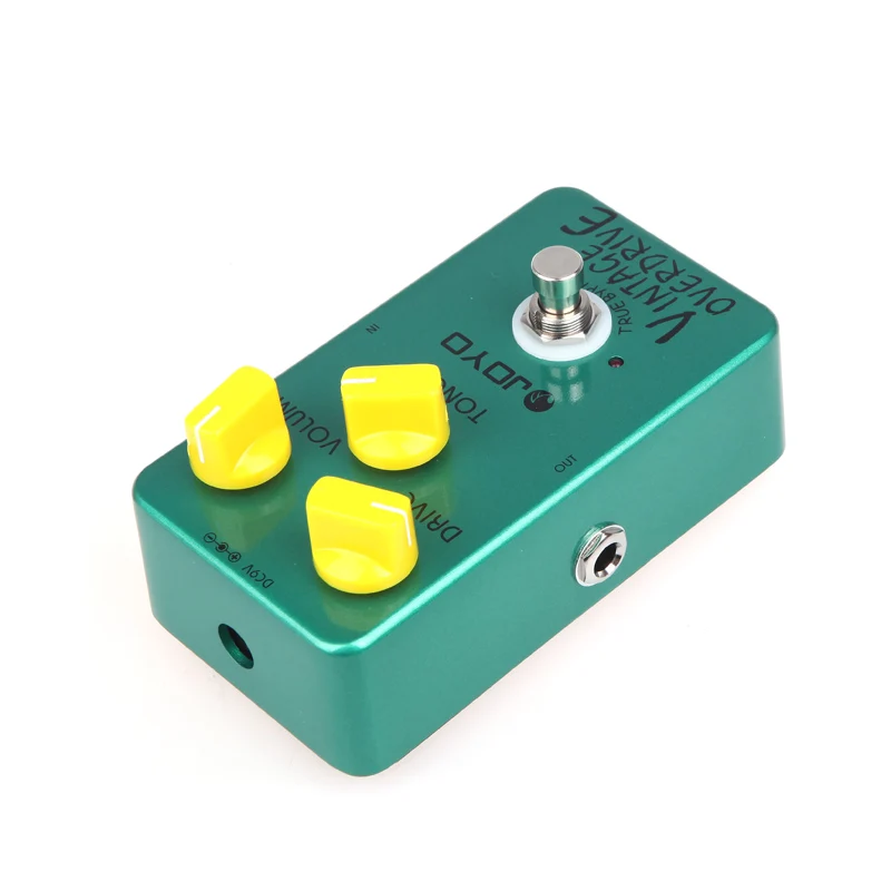 Joyo JF-01 Vintage Overdrive Guitar Effect Pedal True Bypass Minimize Tone Loss With an Updated JRC4588 Chip |