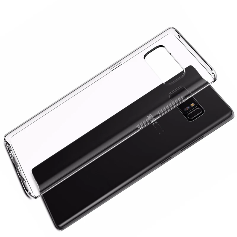 Прозрачный силиконовый мягкий чехол для Samsung Galaxy Note 9 8 S8 S9 Plus J4 J6 A6 A8 2018 кристально
