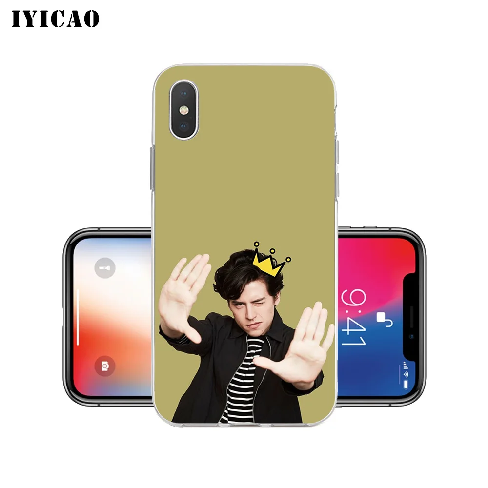 Мягкий силиконовый чехол IYICAO для iPhone X XR XS MAX 6 6s 7 8 Plus 5 5S SE из ТПУ | Мобильные