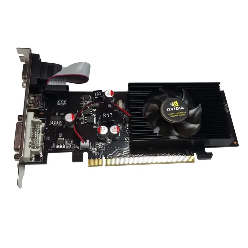 С видеокартой NVIDIA половинной высоты GT610 1GB GT 610 1G D2 64bit высоты| |