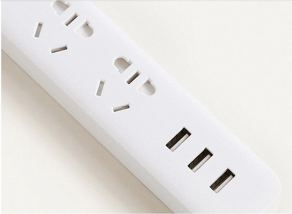 100% оригинальная умная электрическая розетка Xiaomi 3USB 1 87 м портативные