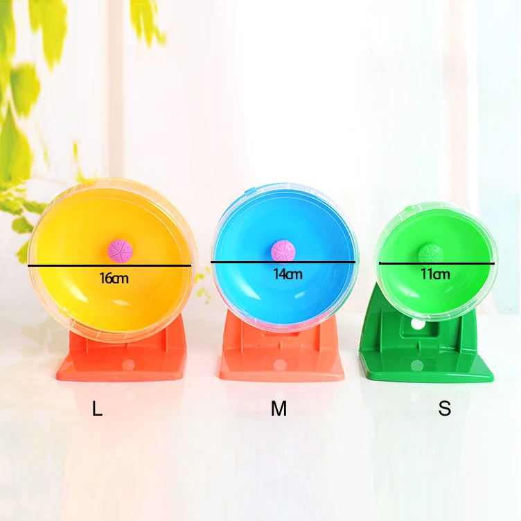 Новое поступление колесо хомяка бесшумное Roda Para хомяк Brinquedos Em Plastico 11/14/16 см