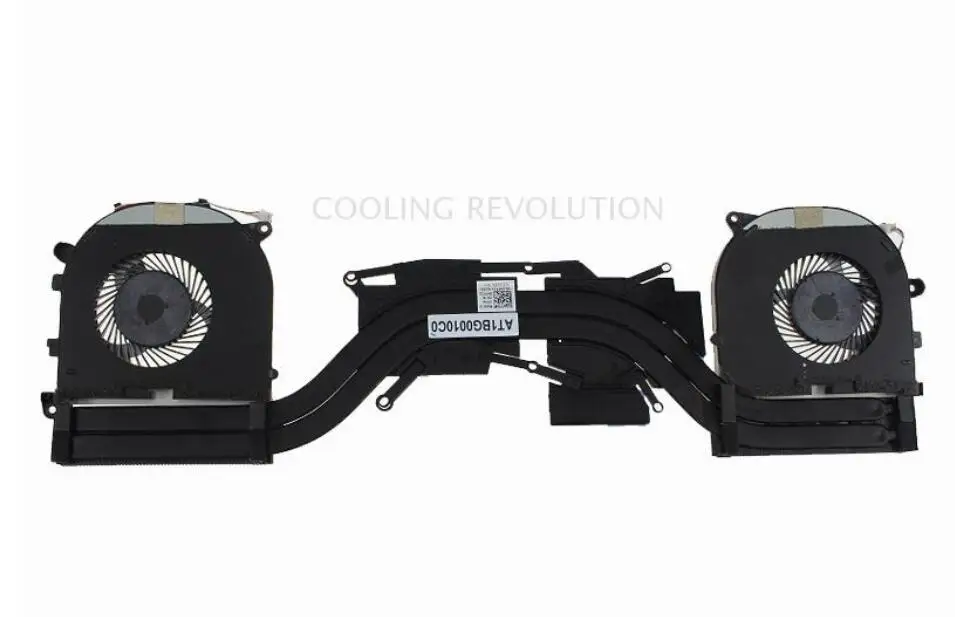 Новый охлаждающий вентилятор для ЦП Dell XPS 15 9550 5510 0HYY21 036CV9 FG11 DFS501105PR0T RVTXY A00 FG12