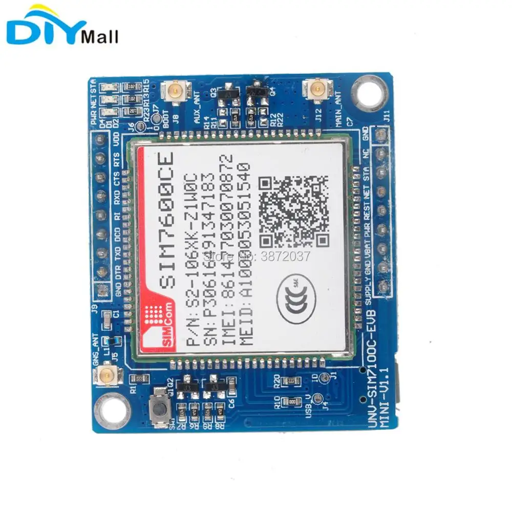 SIM7100C SIM7600CE макетная плата 4G модуль GSM/GPRS/EDGE900/1800 MHz LTE Band|Модули для умного дома| |