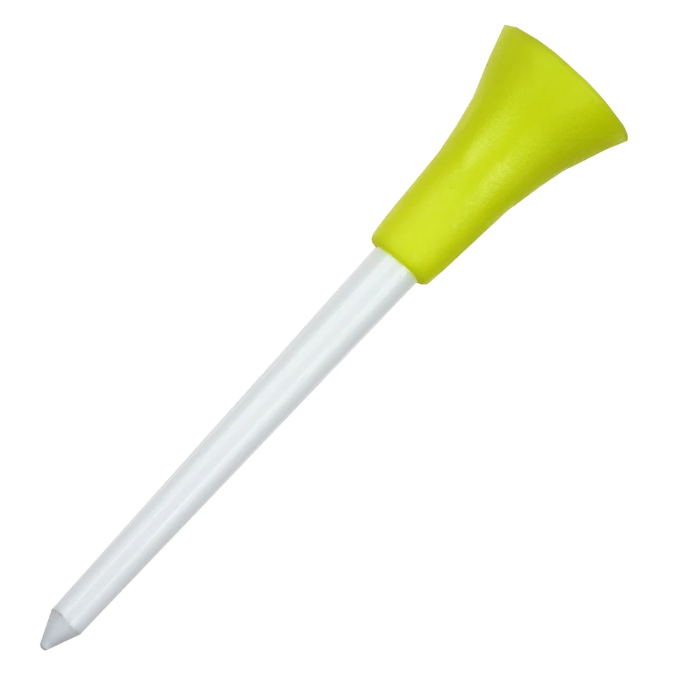 50pcs Multi Color 8.3CM Plastic Durable Rubber Golf Tees Cushion Top Ball Holder Accessories |