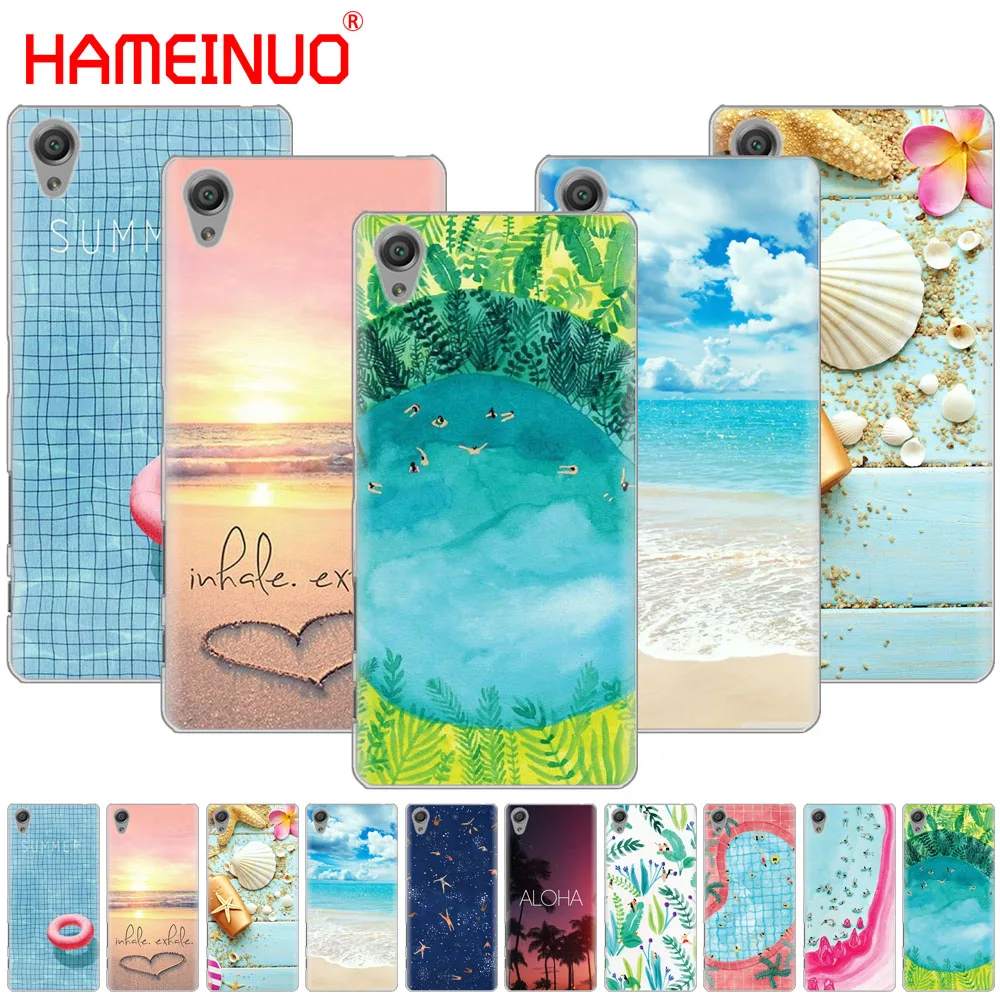 HAMEINUO чехол для бассейна с летним небом sony xperia z2 z3 z4 z5 mini plus aqua M4 M5 E4 E5 E6 C4 C5|Бамперы| |