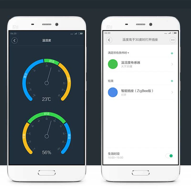 2018 оригинал Xiaomi mi умный датчик температуры и Hu dity r мониторинг в реальном времени