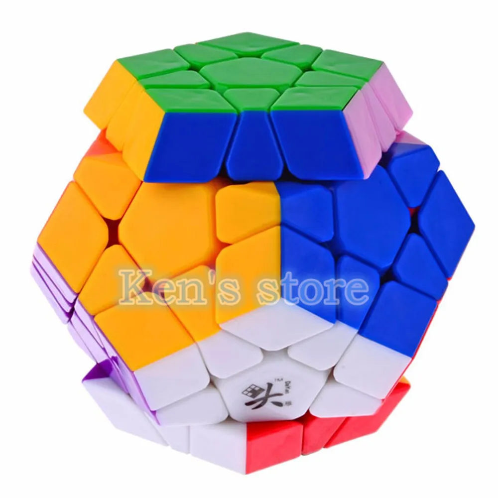 Кубик-головоломка DaYan Megaminx 1 12-осевой 3-ранговый Додекаэдр без наклеек скоростные