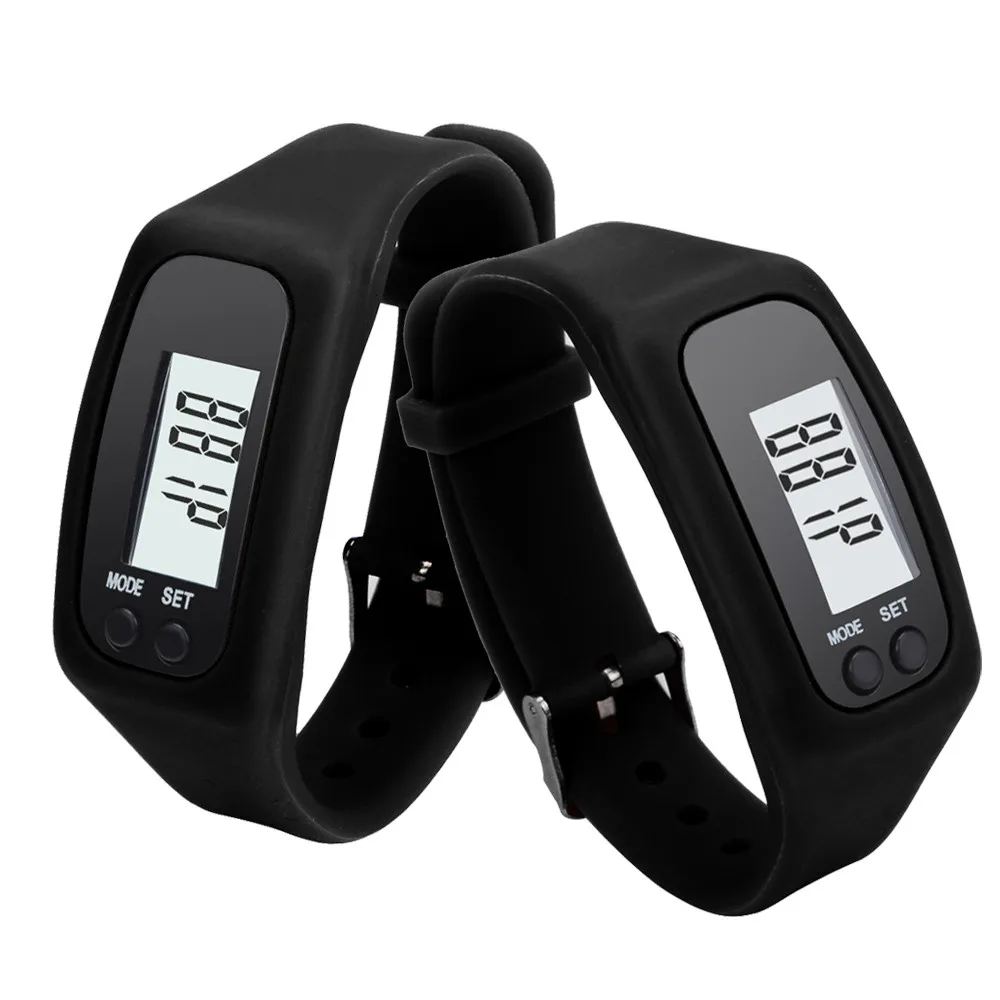 8Color Fashion Design Multifunction Digital LCD Pedometer Fitness Run Step Walking Distance Calorie Counter Watch Bracelet | Наручные
