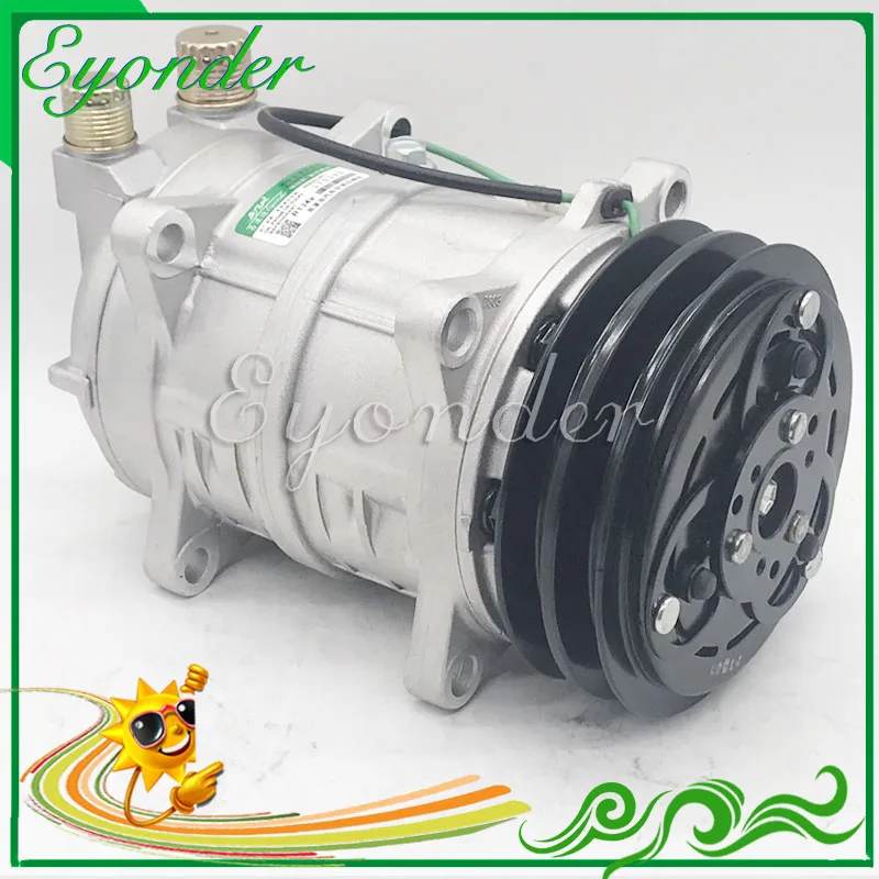 Компрессор A/C охлаждающий насос 12 В или 24 Zexel TM16 TM 16 TM15 HD для универсального