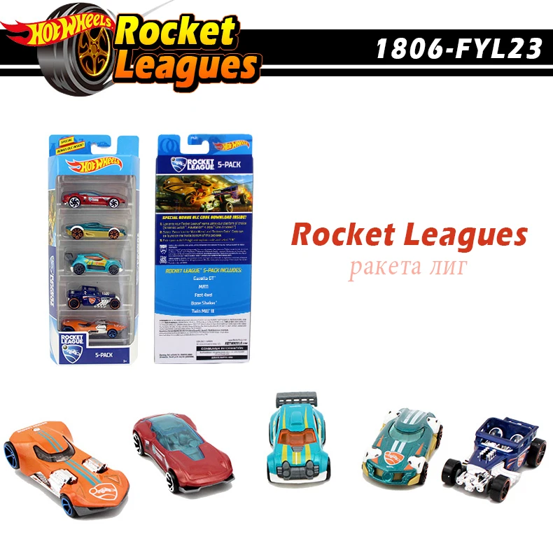 Hotwheels Металлический Игрушечный Автомобиль 1: 64 сплава спортивный автомобиль коллекция 5 шт./кор. Новое поступление горячие колеса игрушка для Детский подарок 1806 костюм для подсвечивания грузовиков