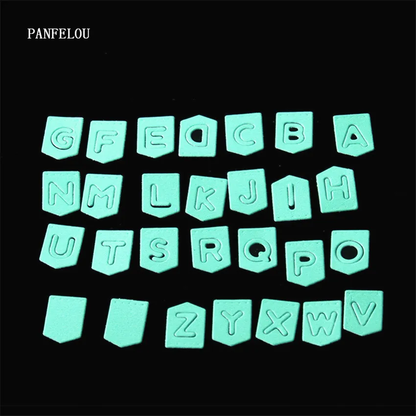 PANFELOU Easter The keyboard letters Scrapbooking card album paper die metal craft stencils punch cuts dies cutting | Дом и сад
