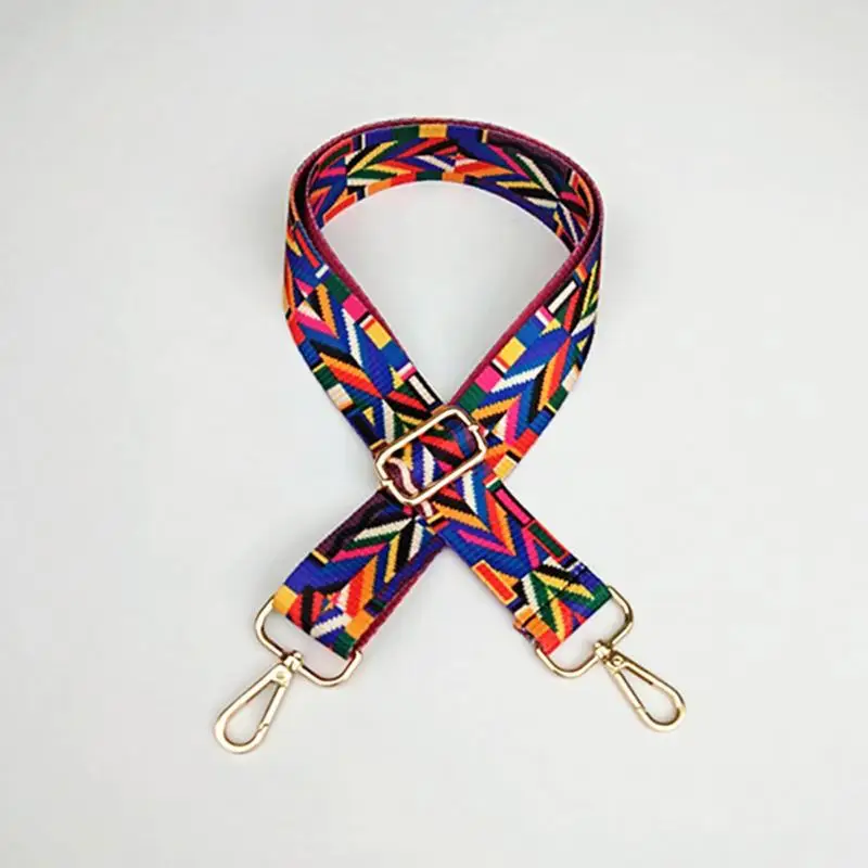 Разноцветный ремень в этническом стиле аксессуары для ремней с радугой