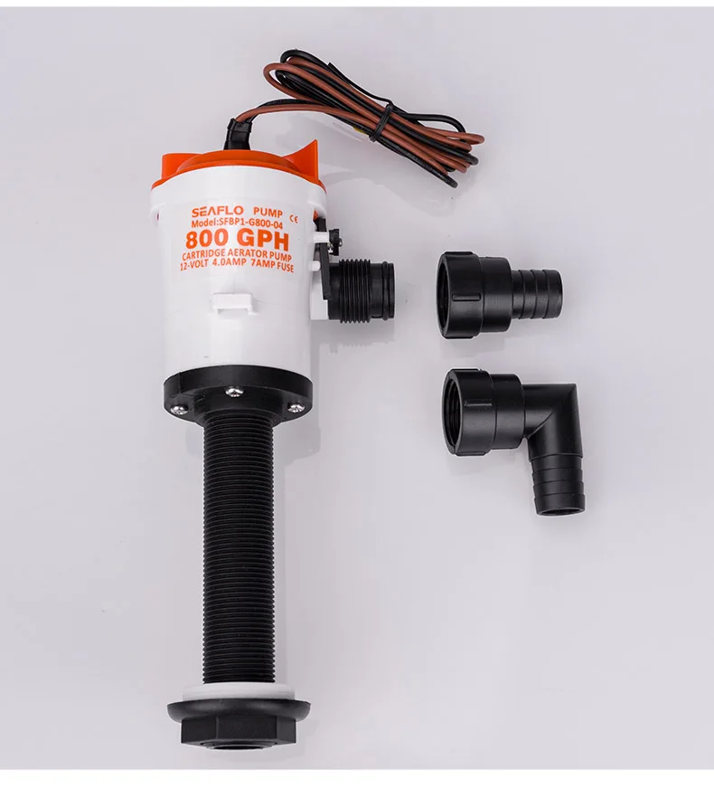 Livewell Baitwell насосы 12 В 800GPH 4.0A погружной картридж лодка Трюмный насос|Морской насос|