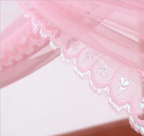 Розовый 4 четыре угла постельная Кровать Навес москитная сетка|bed net|net bedcorner beds |