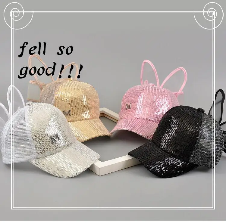 Роскошные модные летние детские бейсболки с большим бантом черные белые розовые