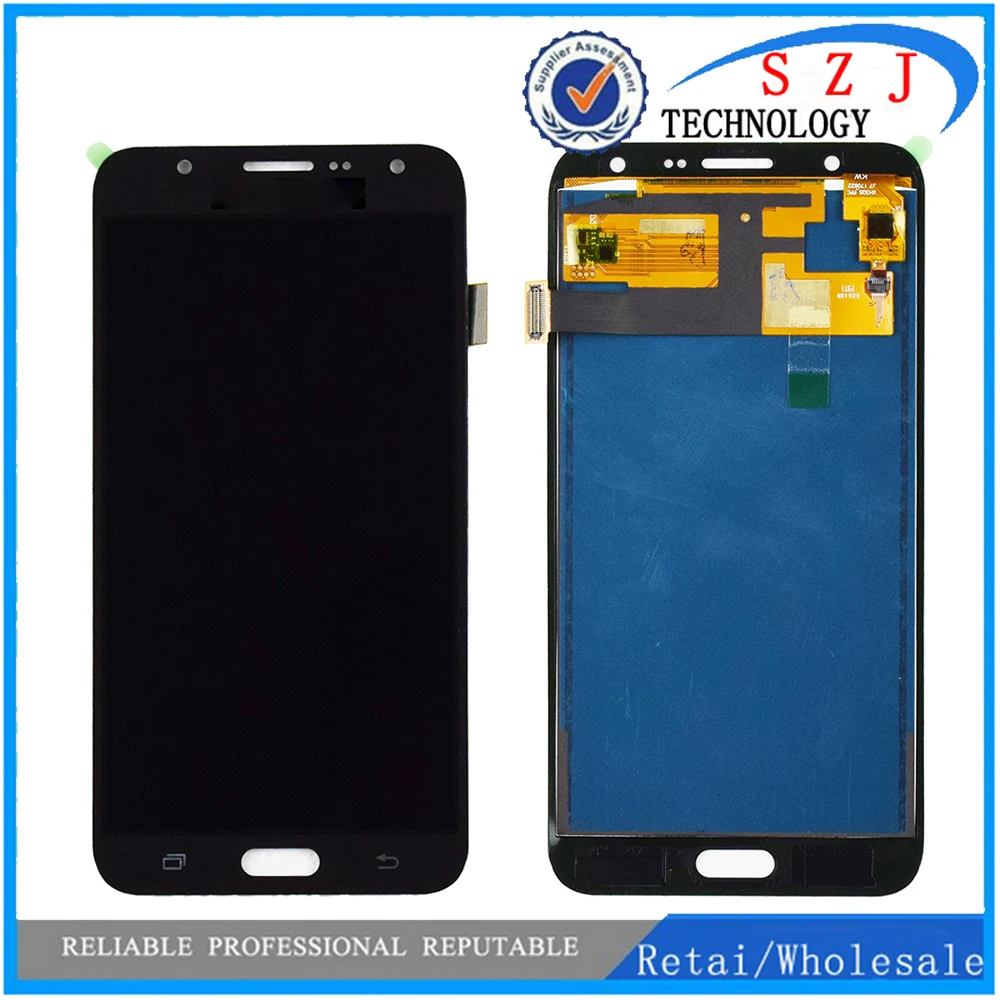 ЖК-дисплей с дигитайзером и сенсорным экраном для Samsung Galaxy J7 2015 J700F SM-J700M J700H J700DS
