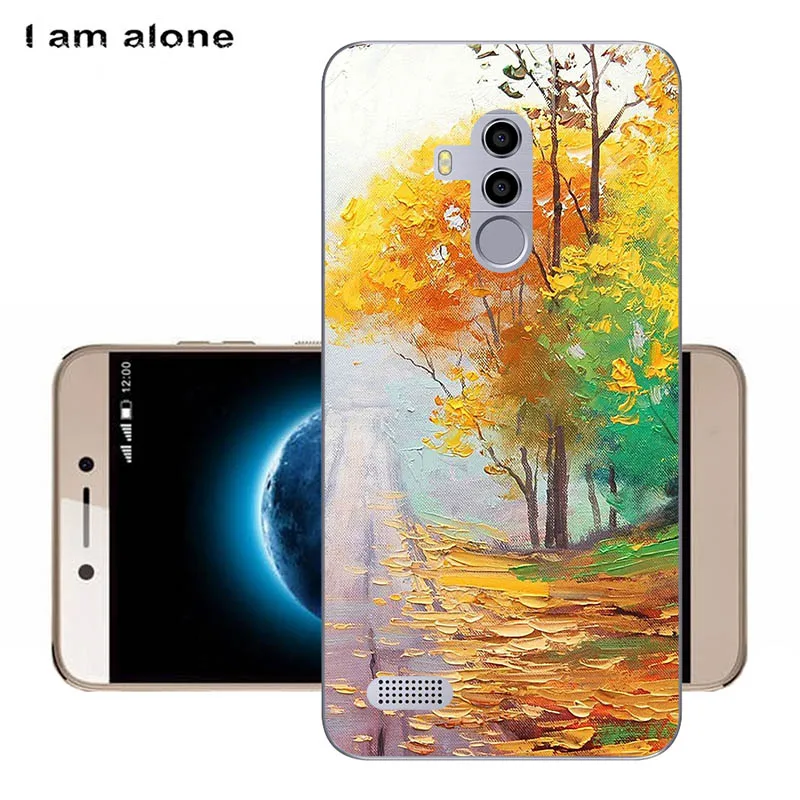 Чехлы для телефонов I am alone Leagoo T8s 2018 5 дюймов из мягкого ТПУ с милым рисунком