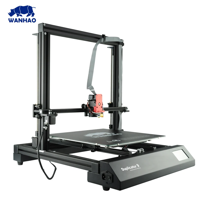 Wanhao brand D9 500 largest print size 500*500*500mm automatic 3D Printer machine with Auto Leveling Desktop 3D Printer machine