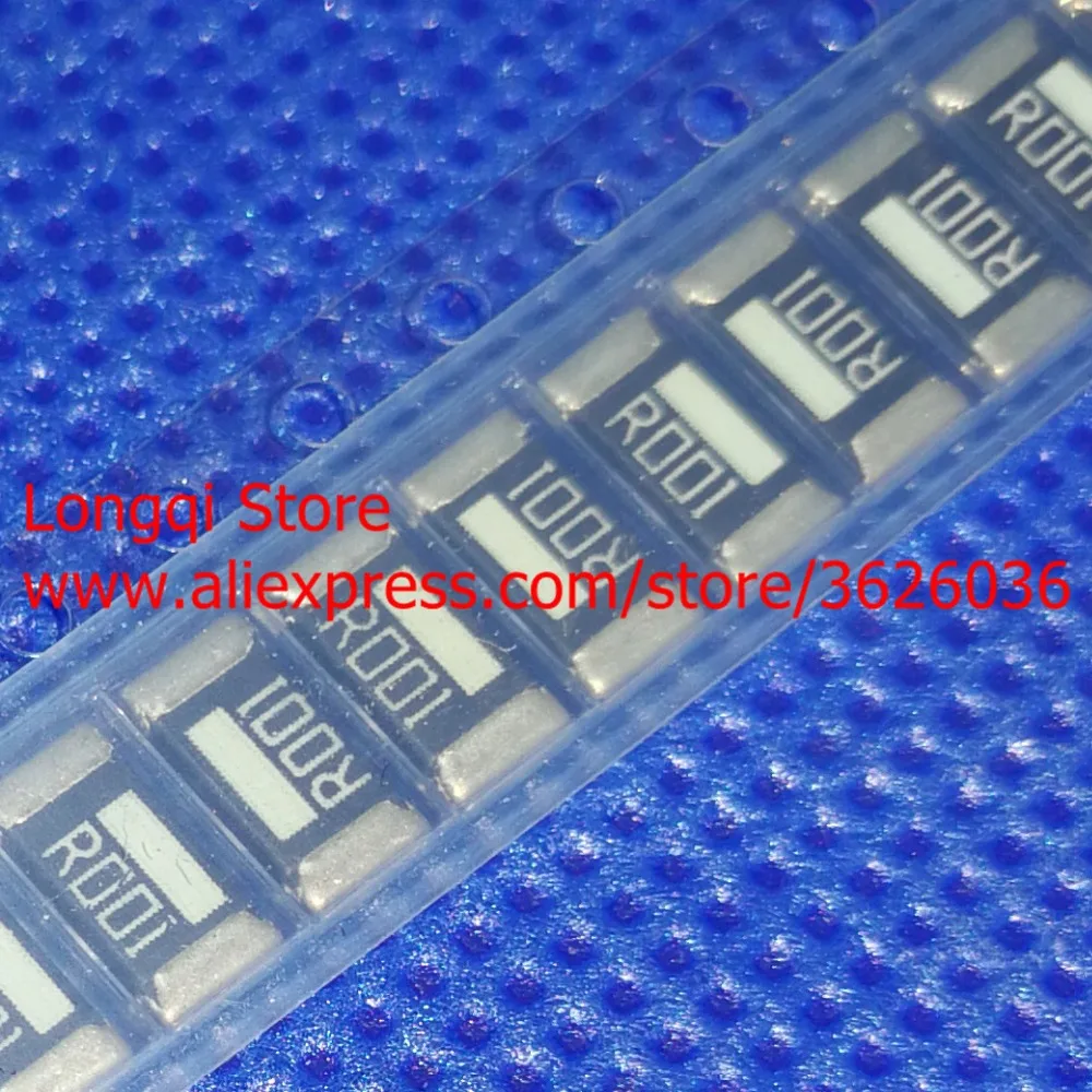 

50PCS 2512 1% 0.001R 0.002R 0.003R 0.004R 0.005R 0.006R 0.007R 0.008R 0.009R 2W Precision alloy resistance High-power