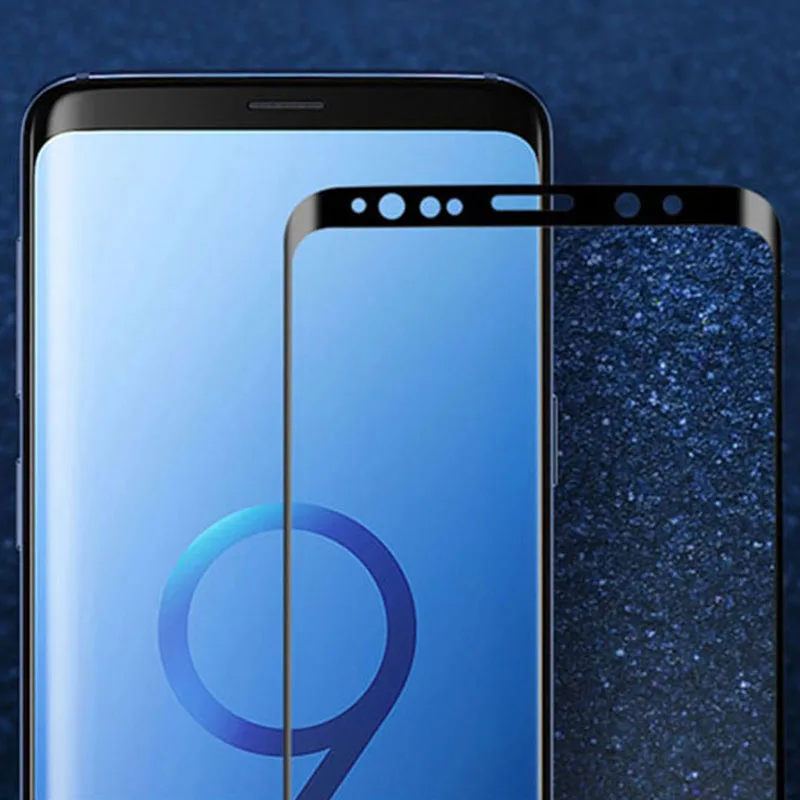 Чехол из закаленного стекла для телефона samsung s8 s9 plus note s 8 9 чехол защитная оболочка аксессуары для galaxy s8plus s9plus 8 s 9s 3d