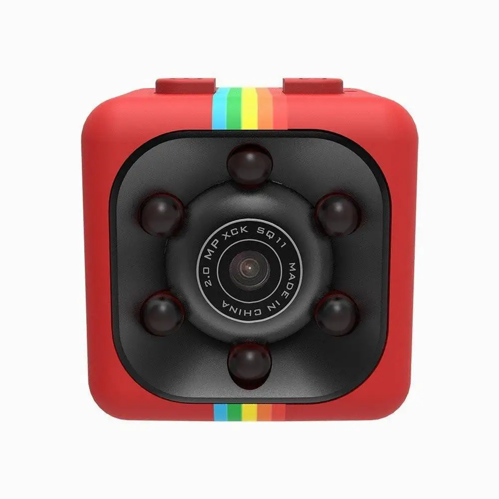SQ11 FHD 1080P Мини Видеорегистраторы для автомобилей Камера Dash Cam ИК светодиодный