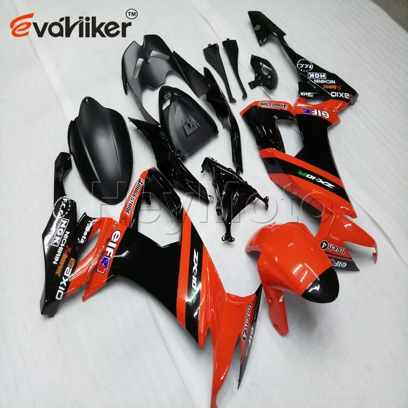 Обтекатель для мотоцикла ZX10R 2008 2009 2010 оранжевый черный ZX 10R 08 09 10 ABS пластиковый