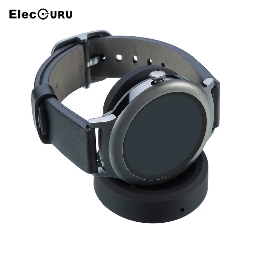 Беспроводное зарядное устройство для LG Watch W270 портативное с USB кабелем|stand charge|stand