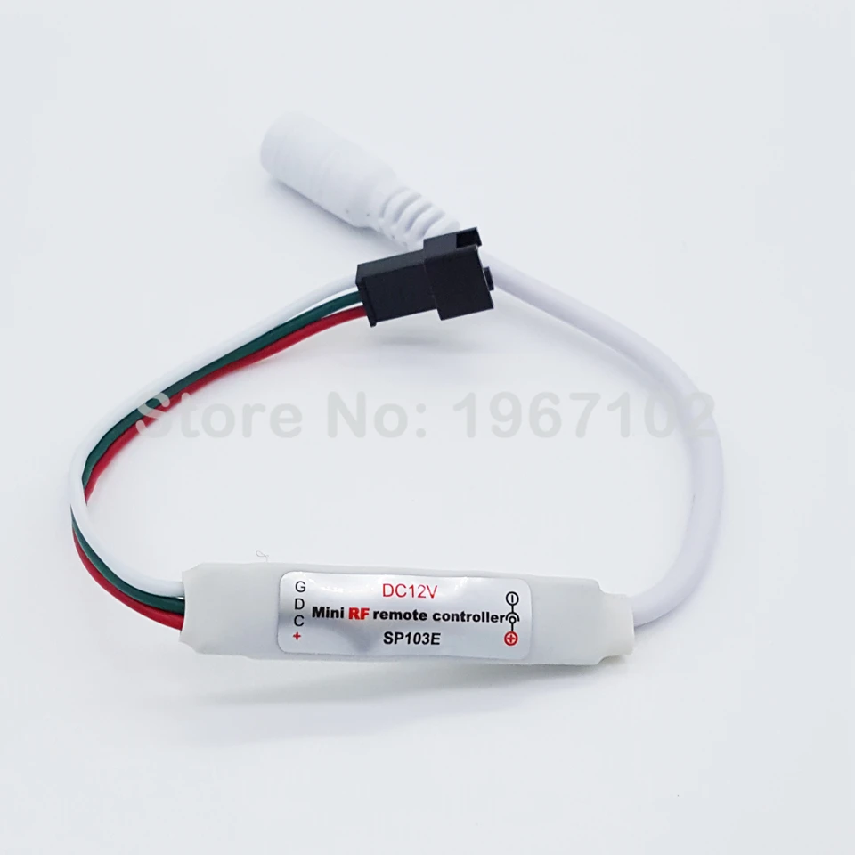 2018 Новый мини 14 клавиш SP103E радиочастотный контроллер для DC5V WS2812 DC12V WS2811