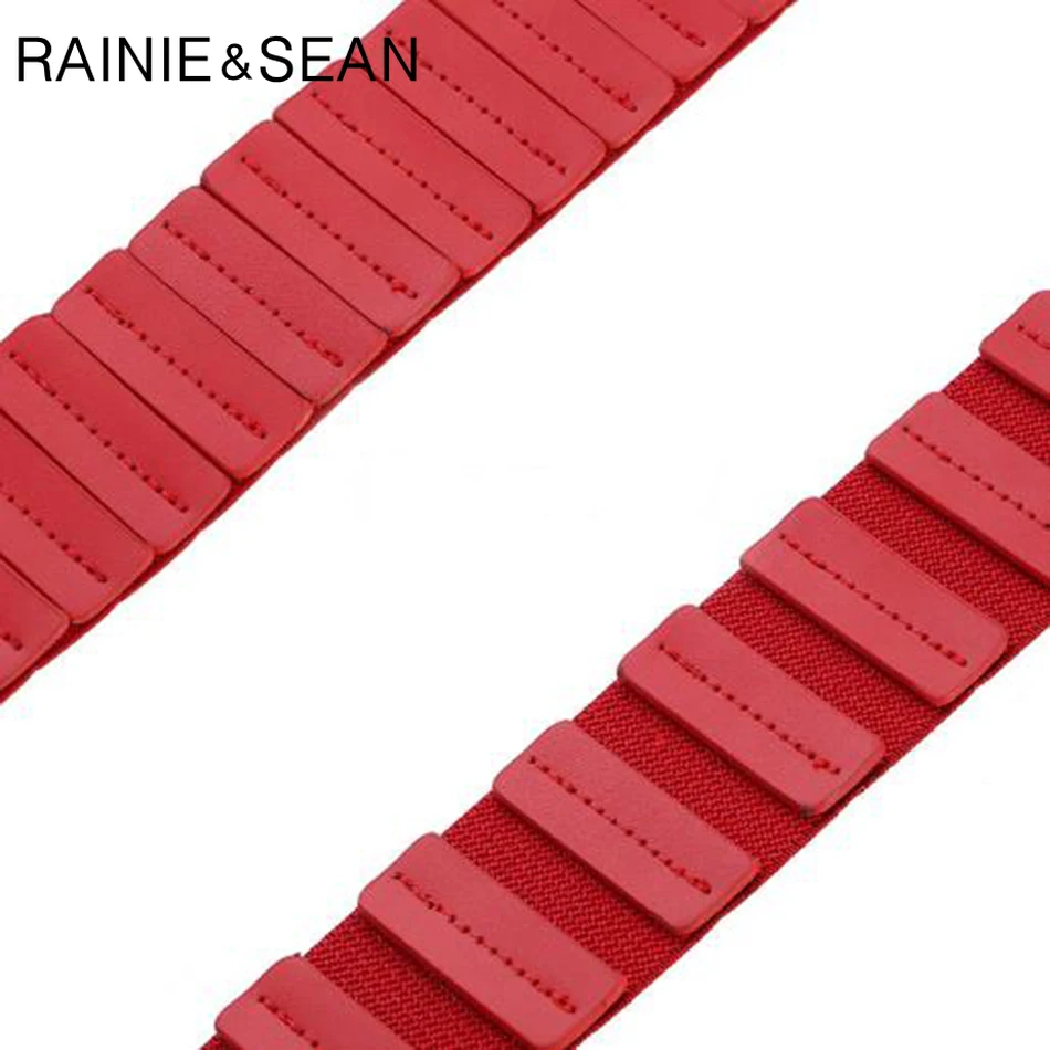 Рейни Шон для женщин с эластичной резинкой на талии поясом кофе широкие пояса