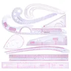9 шт.компл. швейная французская кривая линейка измерительное платье портновские шаблоны для рисования Инструменты для рукоделия