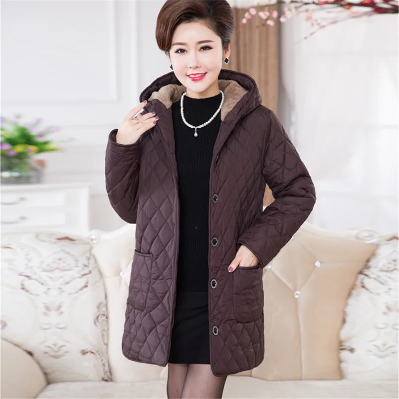 

6xl Plus Size Woman Parkas Loose New autumn winter jacket women coat fashion casual dress tops coats parka womens winter jackets