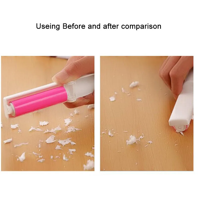 Portable Pet Roller Dog Cat Brush Sofa Bed Clothing Hair Dust Cleaning Washable Reusable Hair Removal Combs For Cats Dogs