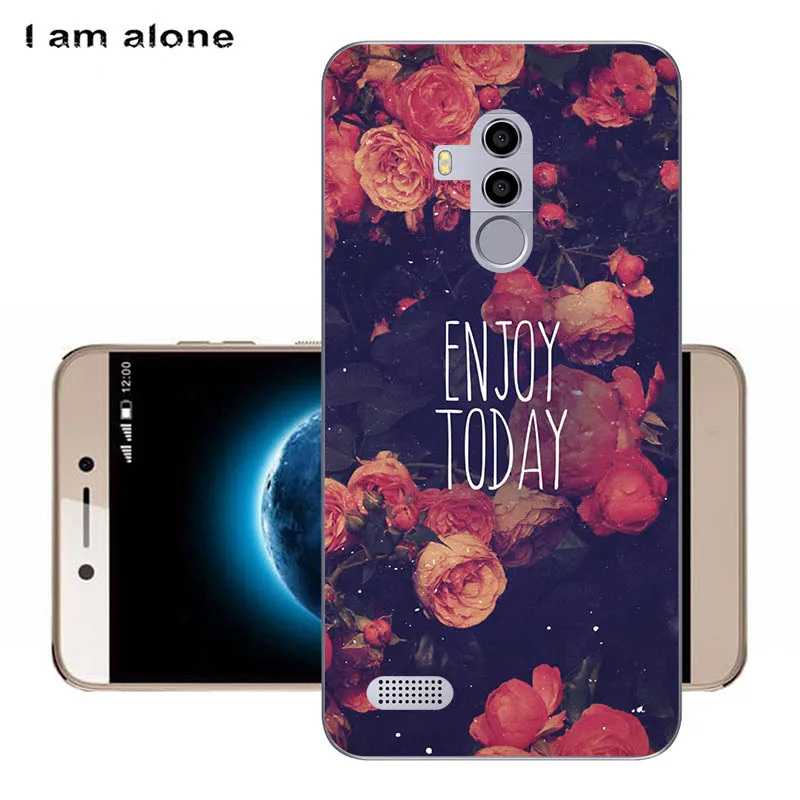 Чехол для телефона I am alone для Leagoo T8s 5,5 дюйма, мягкий ТПУ мобильный Модный чехол с мультяшным принтом для Leagoo T8s, сумки - Цвет: Solf TPU HH13