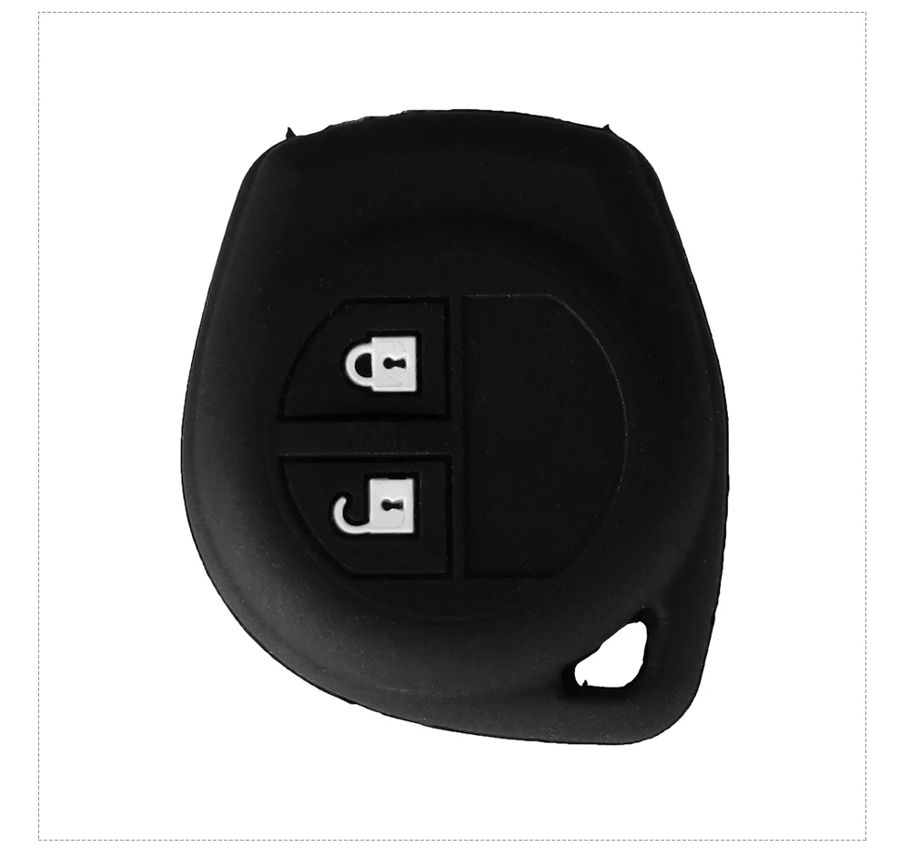 DANDKEY силиконовый резиновый чехол для ключа автомобиля для SUZUKI SX4 SWIFT LIANA ALTO IGNIS estease BALENO GRAND VITARA