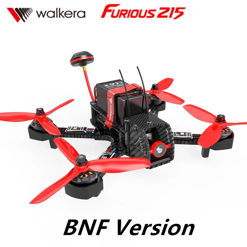 Квадрокоптер Walkera Furious 215 RC Racing Drone BNF (без передатчика) с камерой 600TVL и управлением