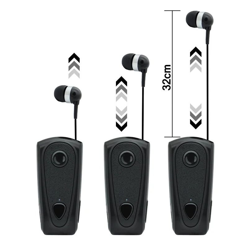 wireless blutooth earphone with clip mic phone flexible cable V4.0 in ear monitor for all the smartphones sport phones |
